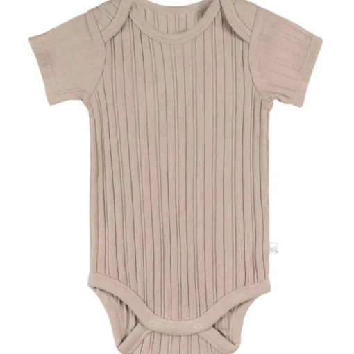 Just Born - 3Pk Baby Bodysuit Neutral Brown Prints