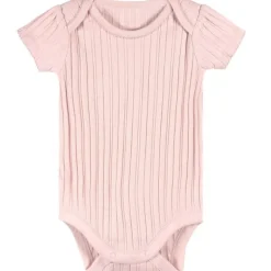 Just Born - 3Pk Baby Girl Kimono Bodysuit Pink