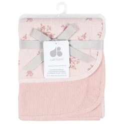 Just Born - 2Pk Cotton Baby Blanket Girl Pink