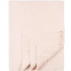 Just Born - 1Pk Sweater Knit Baby Blanket Girl Pink