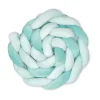 Kalencom - Braided Crib Bumper, Mint