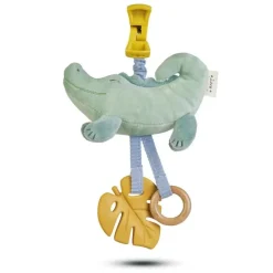 Kalencom - Jungle Party Pull Down Rattle, Crocodile