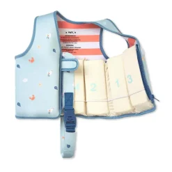 Kalencom - Saro Swim Vest For Kids: Ultimate Safety & Comfort, Blue