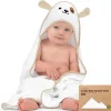 Keababies - Cuddle Baby Hooded Towel, Dog