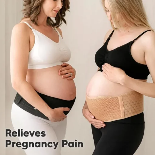 KeaBabies - Maternity Belly Bands for Pregnant Women, Black