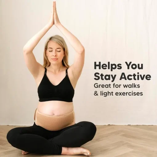 KeaBabies - Maternity Belly Bands for Pregnant Women, Black