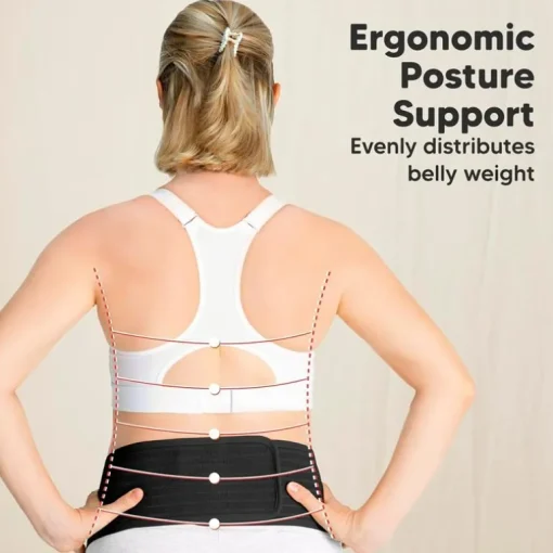 KeaBabies - Maternity Belly Bands for Pregnant Women, Black