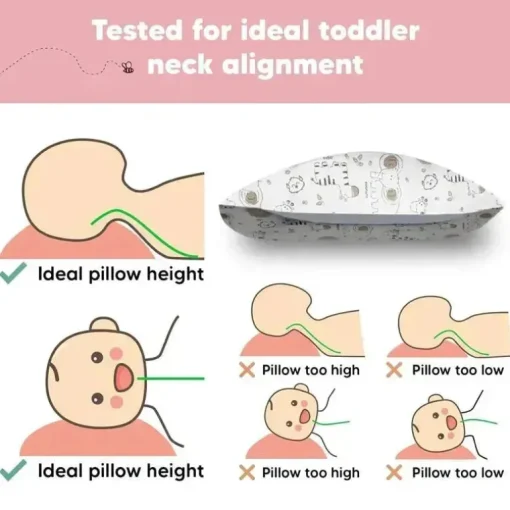 Keababies - 13X18 Toddler Pillow With Pillowcase, Keasafari