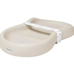 Keekaroo - Almofada de fralda de silicone trocador de amendoim, bege baunilha