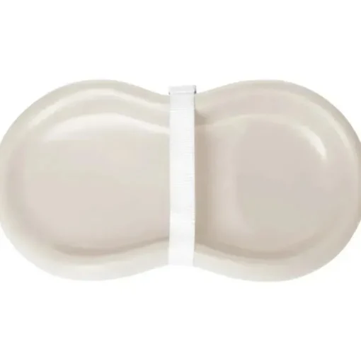 Keekaroo - Almofada de fralda de silicone trocador de amendoim, bege baunilha