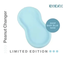 Keekaroo - Silicone Diaper Pad, Baby Blue