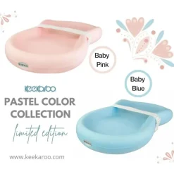Keekaroo - Silicone Diaper Pad, Baby Blue