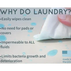 Keekaroo - Silicone Diaper Pad, Baby Blue
