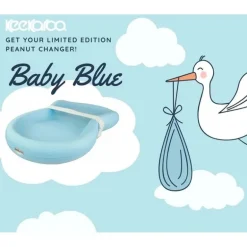 Keekaroo - Silicone Diaper Pad, Baby Blue
