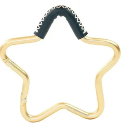 Kidco - Buggy Gear Star Hook da BUGGYGEAR Ouro/Couro Marinho