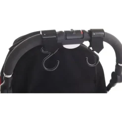 Kidco - Buggygear Premium Anti-Slip Boutique Buggy Hooks, preto fosco, conjunto de 2