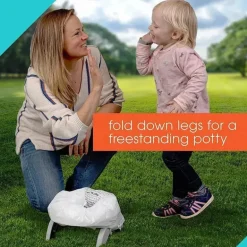 Kids II - 2 em 1 Dobrável Summer My Travel Potty Deluxe