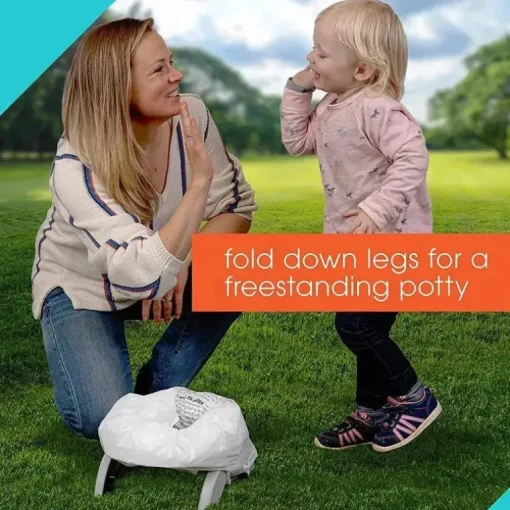 Kids II - 2 em 1 Dobrável Summer My Travel Potty Deluxe