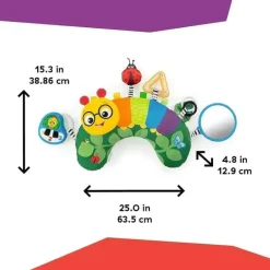 Kids II - Baby Einstein Cal-A-Pillow, Almofada de atividades para a barriga