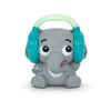 Kids II - Baby Einstein Earl The Elephant Máquina de som de chupeta Bluetooth, luz noturna de música de fluxo