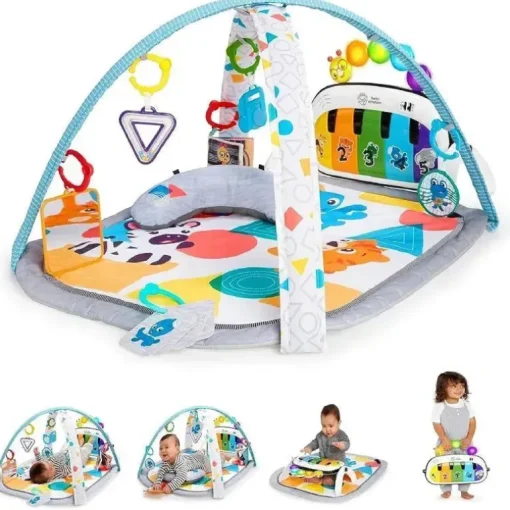 Kids II - Baby Einstein 4-em-1 Kickin' Tunes, Music &amp; Language Discovery Gym