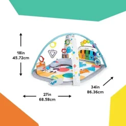 Kids II - Baby Einstein 4-em-1 Kickin' Tunes, Music &amp; Language Discovery Gym