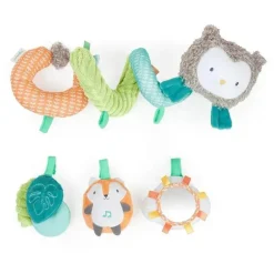 Kids II - Barra de brinquedos de atividade em espiral de Nally &amp; Friends
