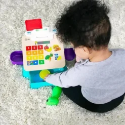 Kids II - Be + Hape Magic Touch Cesta de compras finge comprar brinquedos