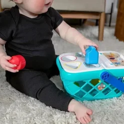 Kids II - Be + Hape Magic Touch Cesta de compras finge comprar brinquedos