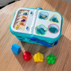 Kids II - Be + Hape Magic Touch Cesta de compras finge comprar brinquedos
