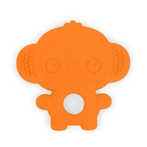 Kids II - Bright Starts Gummy Buddies 3-Pack mordedores texturizados, elefante, leão, macaco