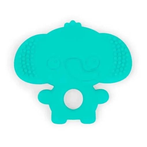 Kids II - Bright Starts Gummy Buddies 3-Pack mordedores texturizados, elefante, leão, macaco
