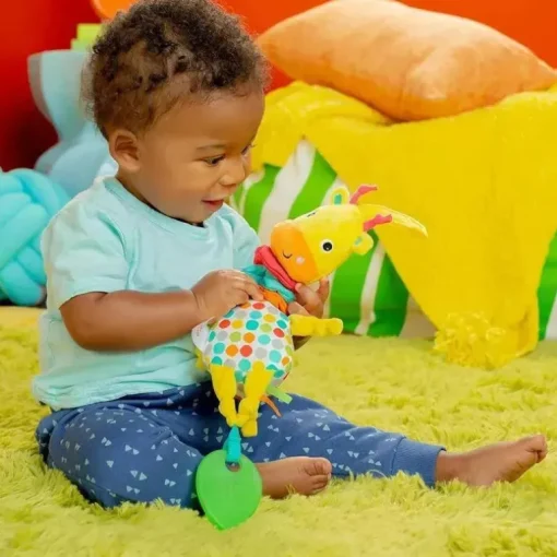 Kids II - Brinquedo de atividade musical Pull, Play 'N Boogie Giraffe