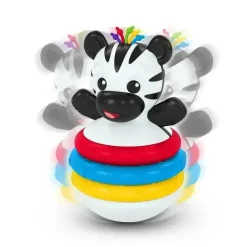 Kids II - Brinquedo Mordedor Zen Stack &amp; Wobble