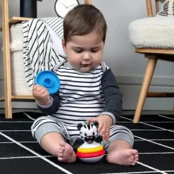 Kids II - Brinquedo Mordedor Zen Stack &amp; Wobble