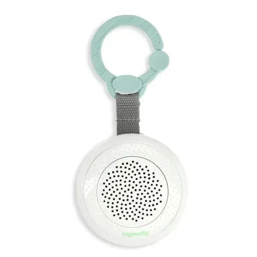 Kids II - Chupeta para bebês Ingenuity Pock-a-Bye e alto-falante Bluetooth, streaming de música