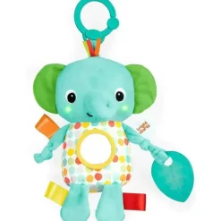 Kids II - Elefante Huggin' Lights Brinquedo musical iluminado para carrinho