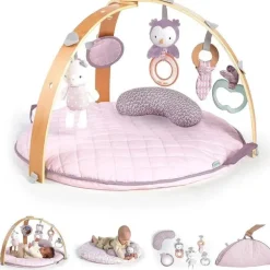 Kids II - Ginásio de atividades com edredom reversível Ingenuity Cozy Spot, Calla