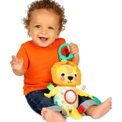 Kids II - Lion Huggin' Lights Brinquedo musical iluminado para carrinho de criança