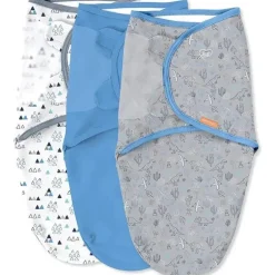 Kids II - 3Pk Swaddleme Original Swaddle, Dino