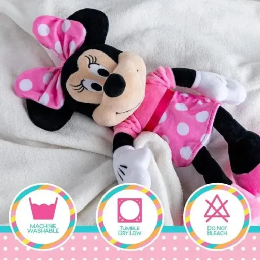 Kids Preferred – Vestido rosa Disney Minnie Mouse 15,5 pelúcia com etiqueta pendurada