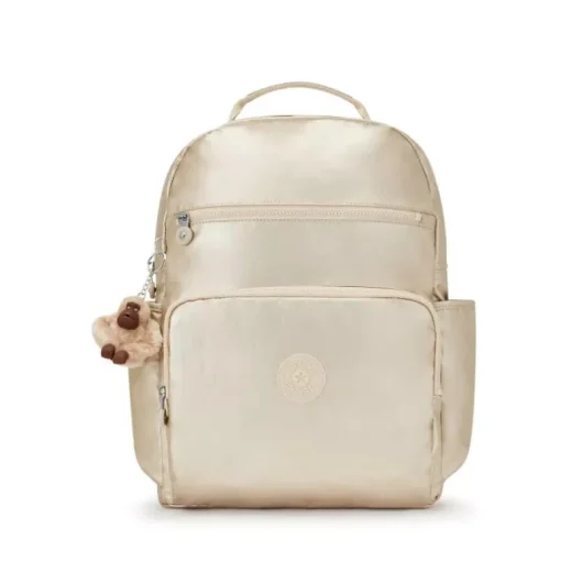 Kipling - So Baby Diaper Bag, Mettalic Gold