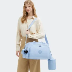Kipling- Camama Diaper Bag, Cloud Sky Blue
