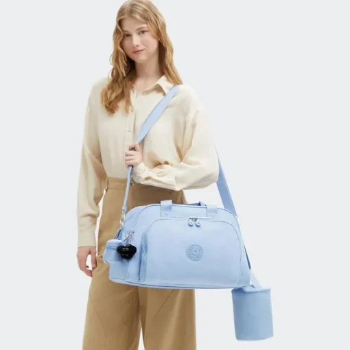Kipling- Camama Diaper Bag, Cloud Sky Blue
