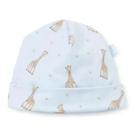 Kissy Kissy - Chapéu com estampa Sophie La Girafe, azul claro