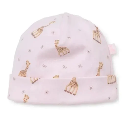 Kissy Kissy - Chapéu com estampa Sophie La Girafe, rosa