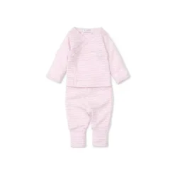 Kissy Kissy - Conjunto de calça com pés para bebê menina, rosa