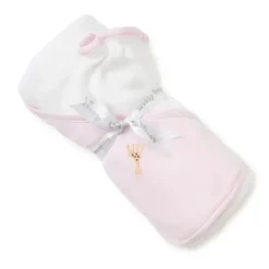 Kissy Kissy - conjunto de toalha e luva com capuz Sophie La Girafe, rosa