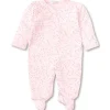 Kissy Kissy - Corações Footie para Bebê Menina, Branco/Rosa