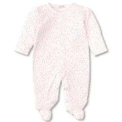 Kissy Kissy - Footie, Corações, 3-6M, Branco/Rosa